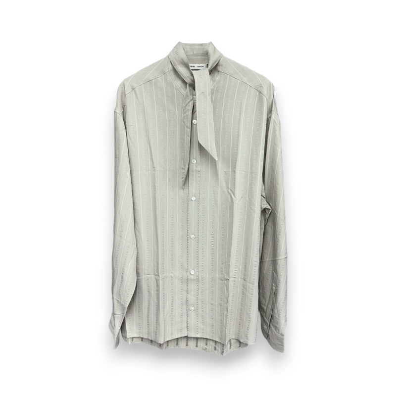 CMMN SWDN / CS Relaxed shirt with scarf collar