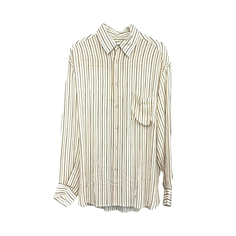CMMN SWDN / CS Relaxed Fit Shirt with Side Ribbon