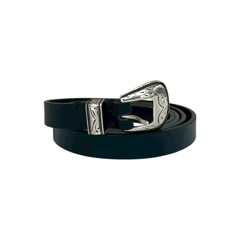 CMMN SWDN / CS Colt Elongated Western Leather Belt