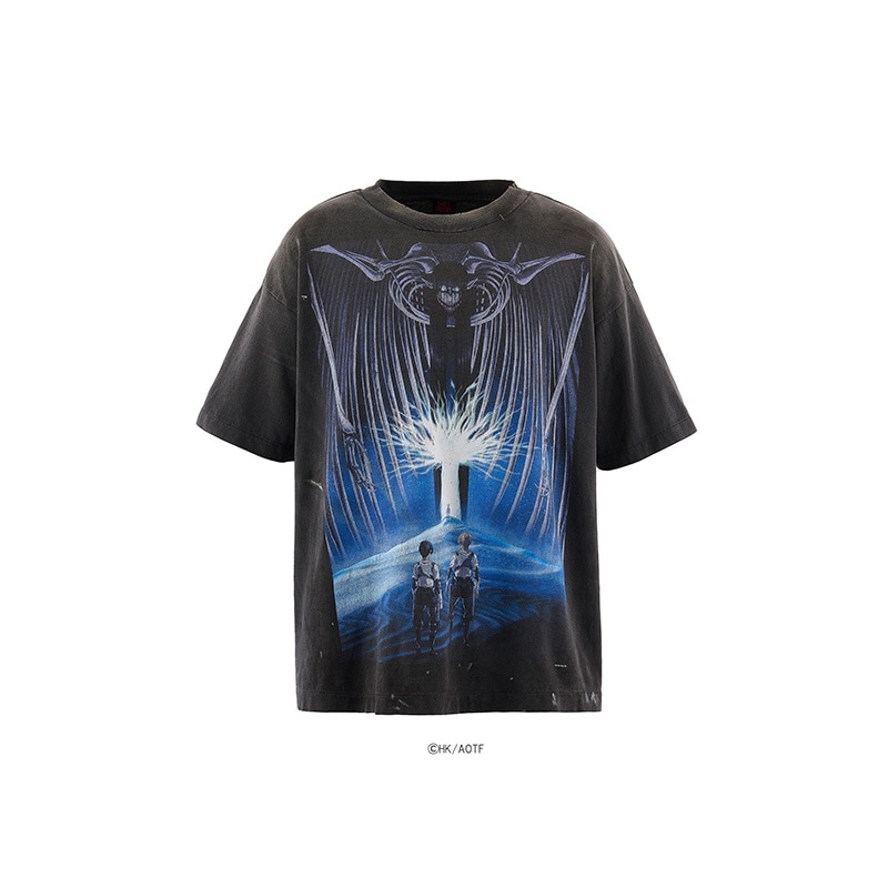 SAINT MICHAEL /AOT_SS TEE/ATTACK OF TITAN