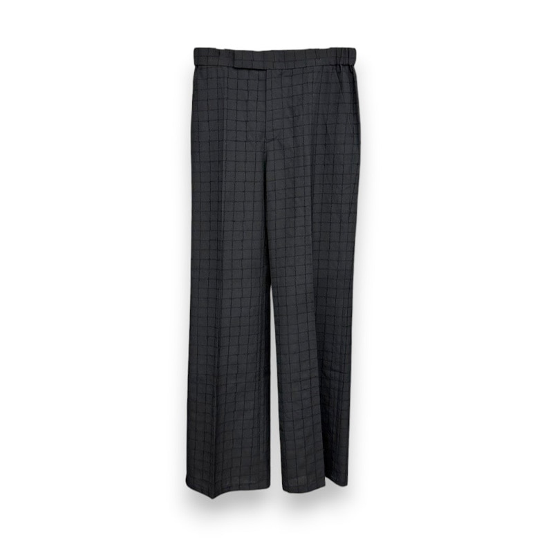 8 on 8 / Black Paneled Pocket Trousers