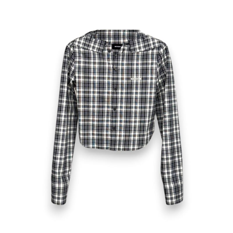 WE11DONE / BOAT-NECK SHIRT