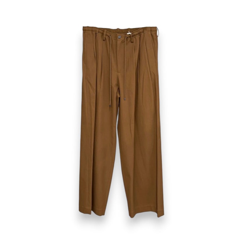 MARKAWARE / TRIPLE PLEATED EASY TROUSERS