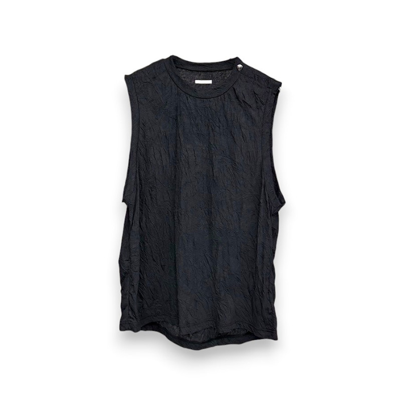 Tamme / WRINKLED SLEEVELESS TOPS