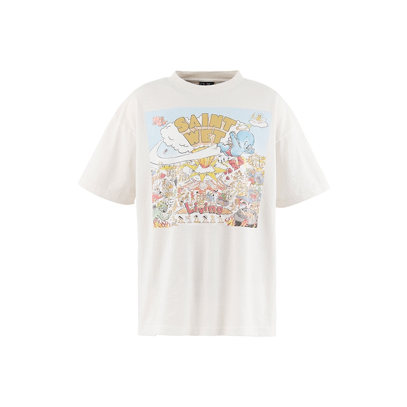 SAINT MICHAEL / SM SS T-SHIRT/SAINT/WET