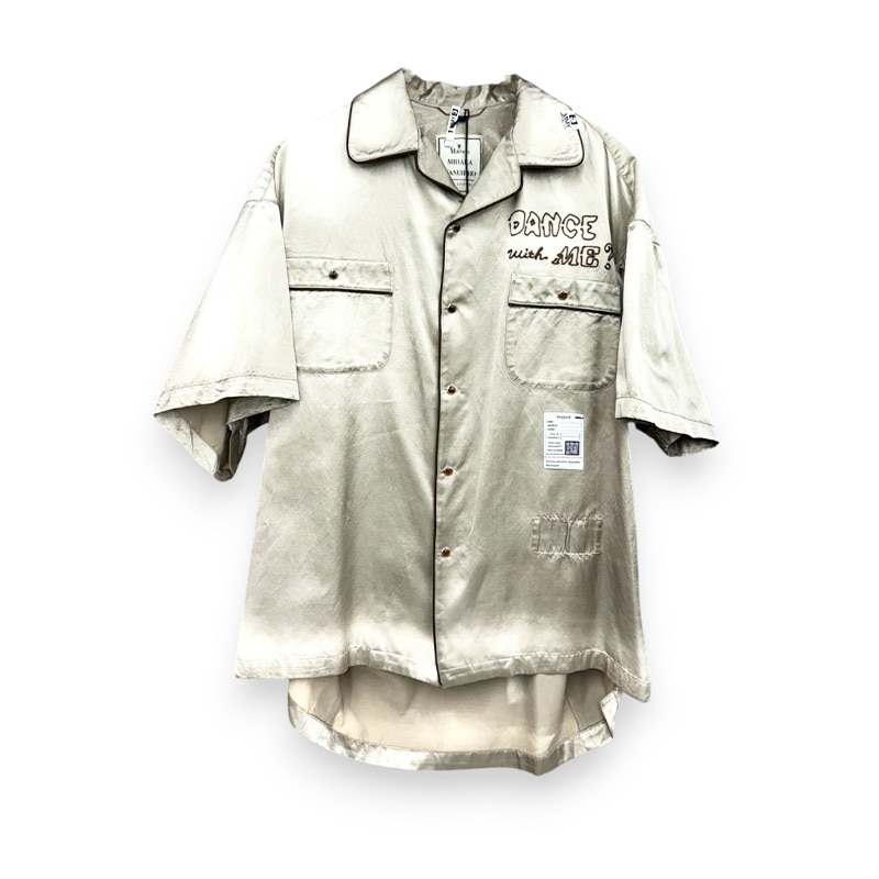 Maison MIHARA YASUHIRO / MMY SUN FADE H/S SATIN SHIRTS