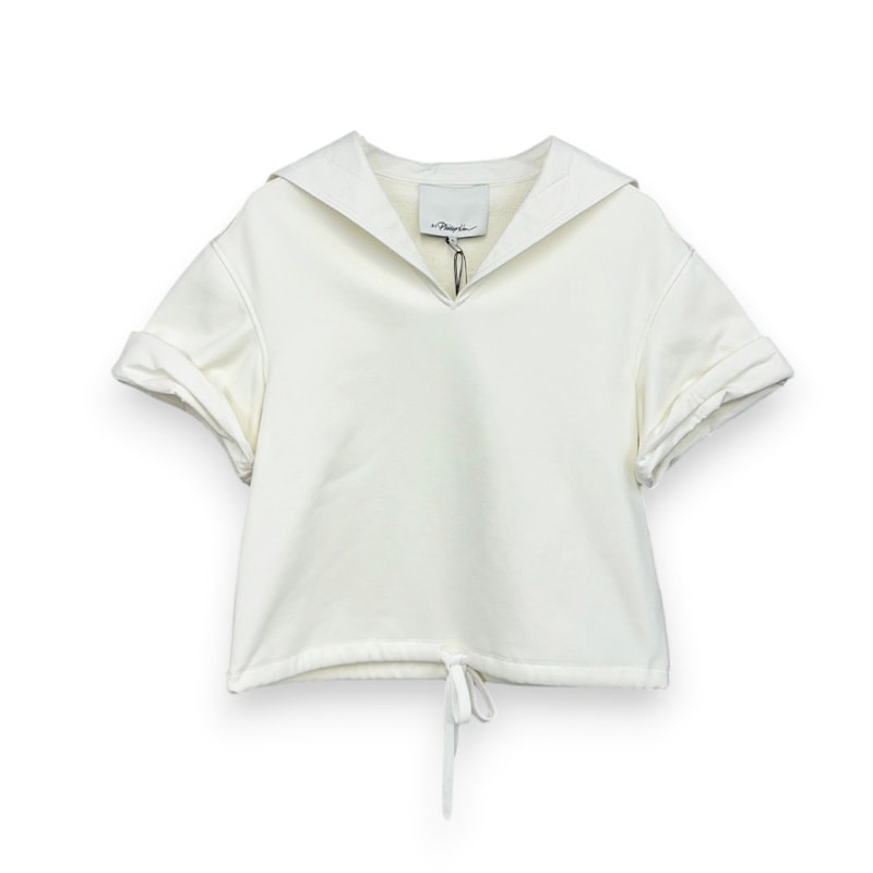 3.1Phiillip Lim / PH FRENCH TERRY SAILOR TOP