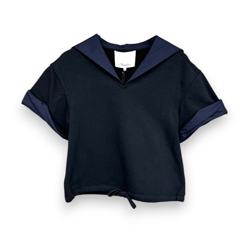 3.1Phiillip Lim / PH FRENCH TERRY SAILOR TOP