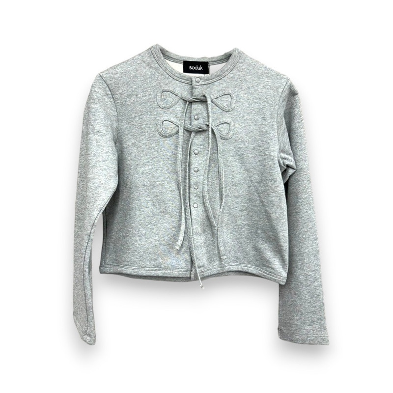 soduk / sd ribbon cardigan