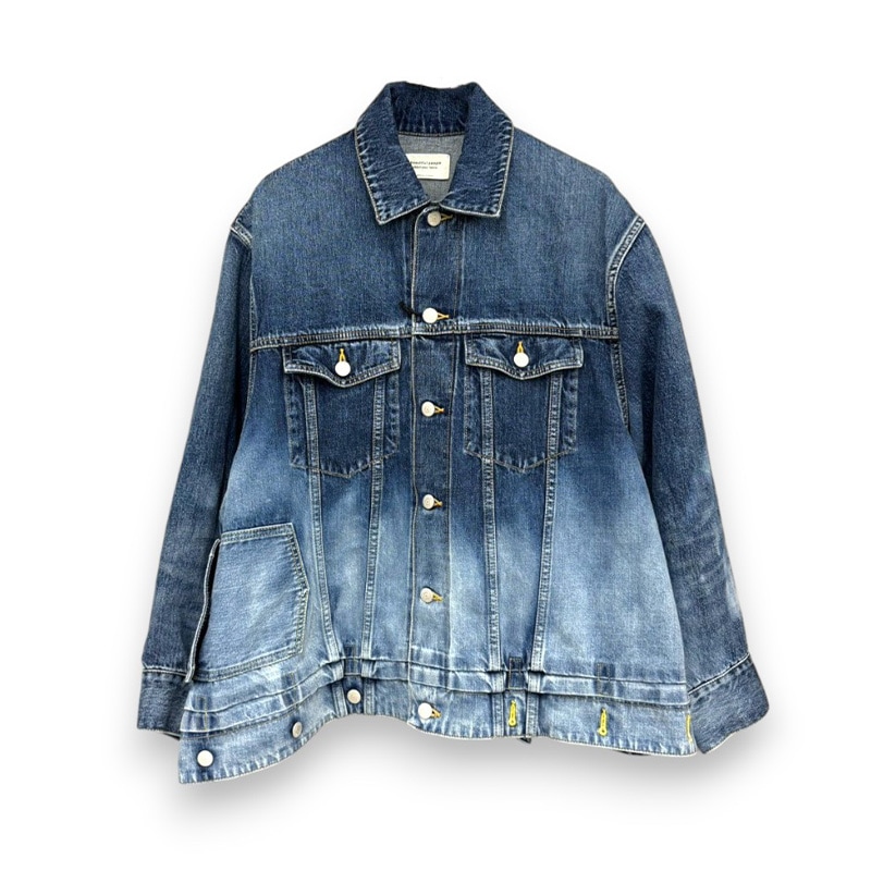 beautiful people / bp double-end selvedge blouson gradation