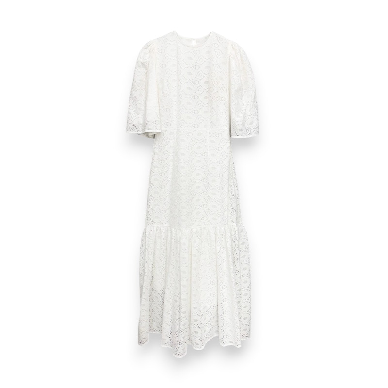 STELLA NOVA / Cotton Lace Maxi Dress