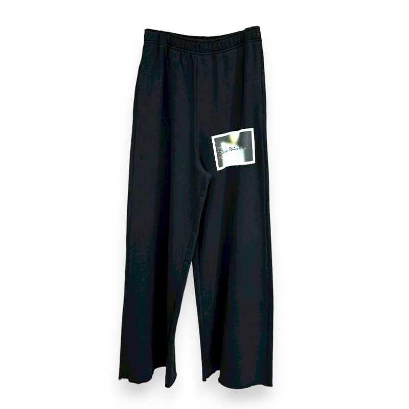 MM6 / cotton with a panel sweat pants