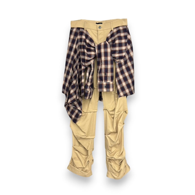 WE11DONE / SHIRT WRAPPED PANTS