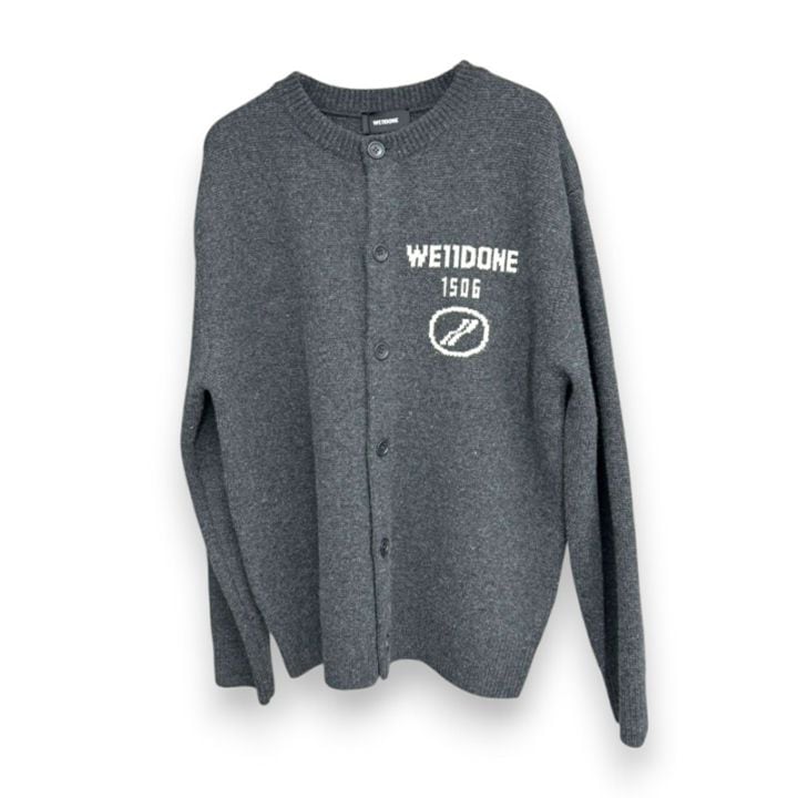 WE11DONE / LOGO CLASSIC CARDIGAN