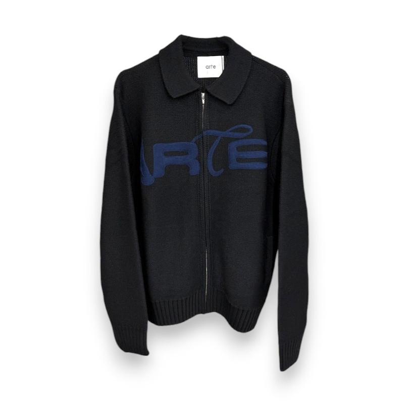 Arte Antwerp / Stencil Zip Cardigan