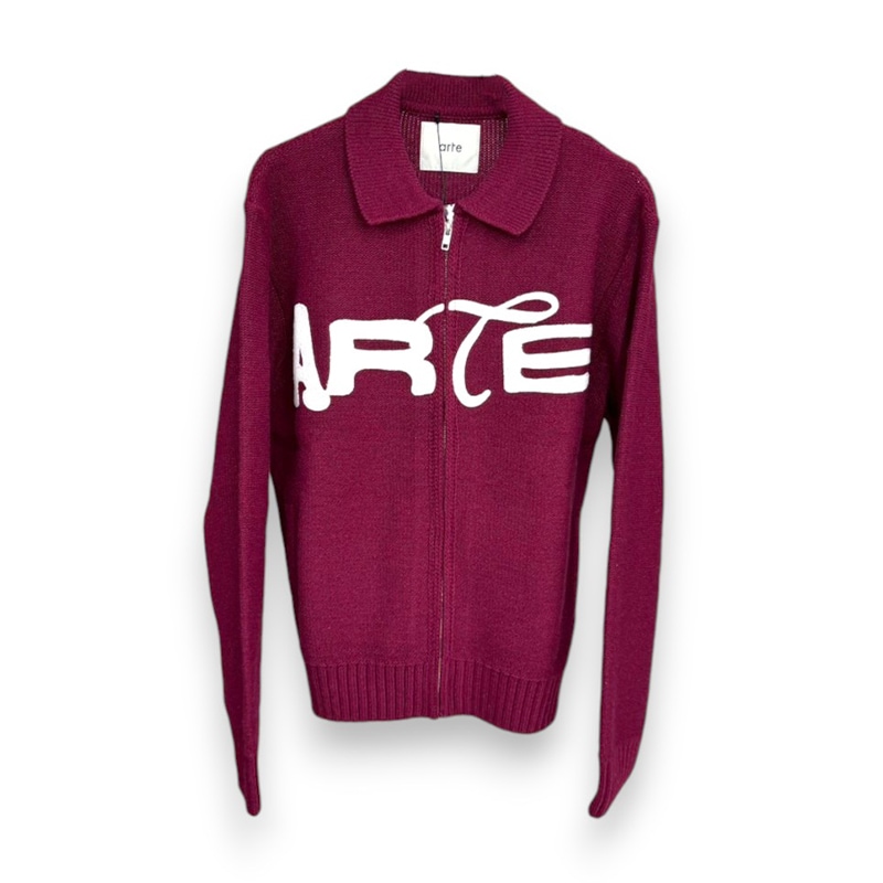 Arte Antwerp / Stencil Zip Cardigan
