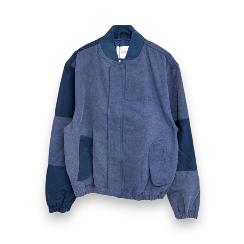 Arte Antwerp / Canvas Panel Bomber Jacket