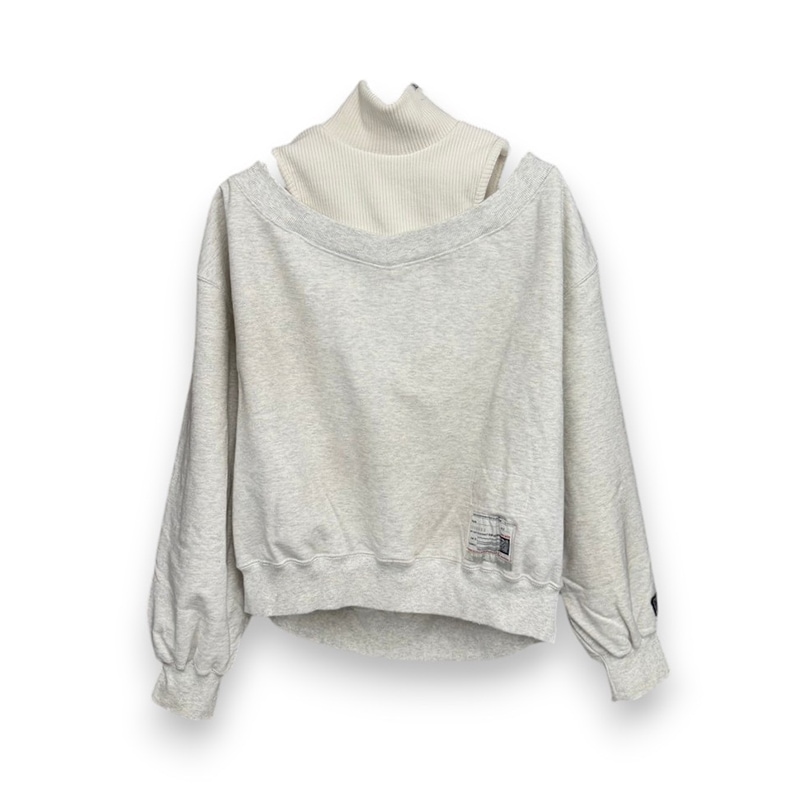 Maison MIHARA YASUHIRO / LAYERED PULLOVER