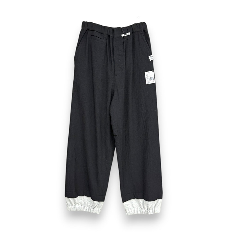 Maison MIHARA YASUHIRO / BOTTOM LAYERD TROUSERS