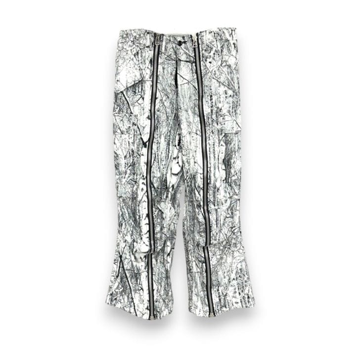 JOHN LAWRENCE SULLIVAN / TREE CAMO ZIPPED CARGO PANTS