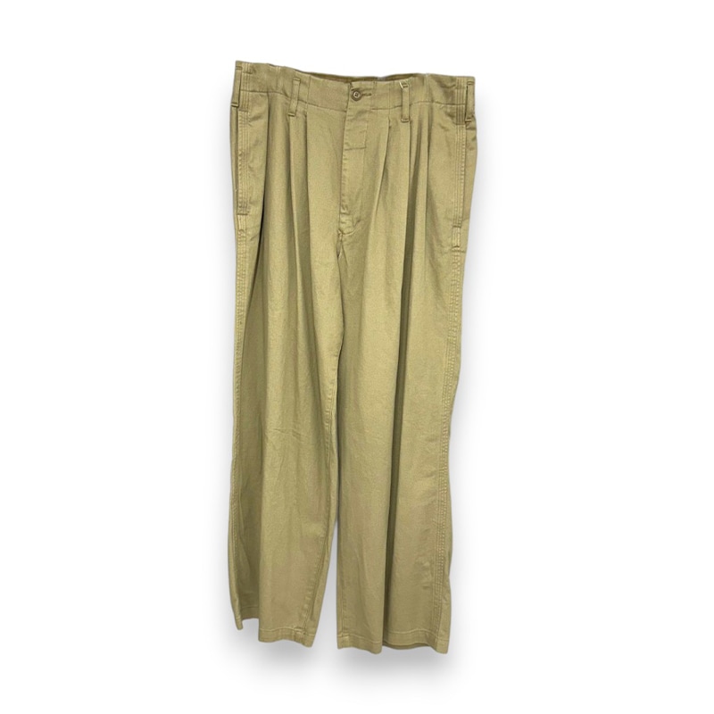 Y's for Men / SPOTTED KATSURAGI 6 TUCKS PANTS