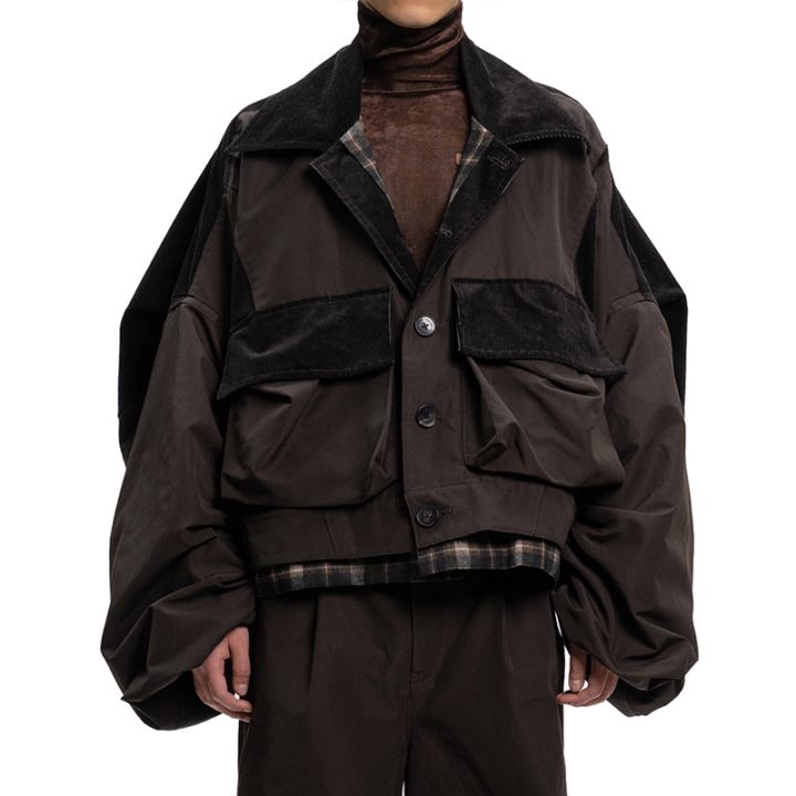 Fengchu様 Feng Chen Wang / FCW Oversize Neoprene Zip Up Hoodie | MENS
