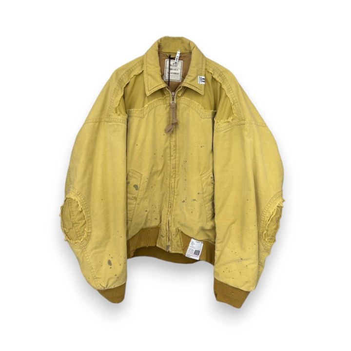 Maison MIHARA YASUHIRO / Damaged Back Satin Jacket