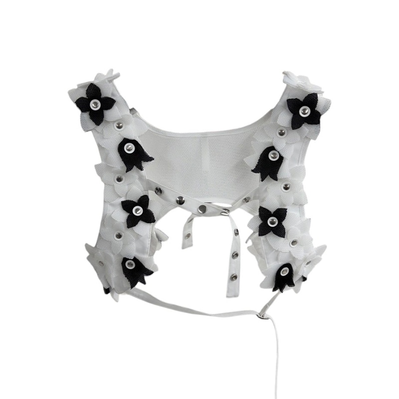 yuhsi / Flower herness (white) 