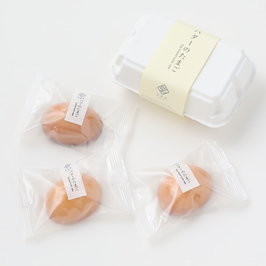 バターのたまご(3個入） | 弘乳舎TOKYO 焼き菓子,バターのたまご | 弘