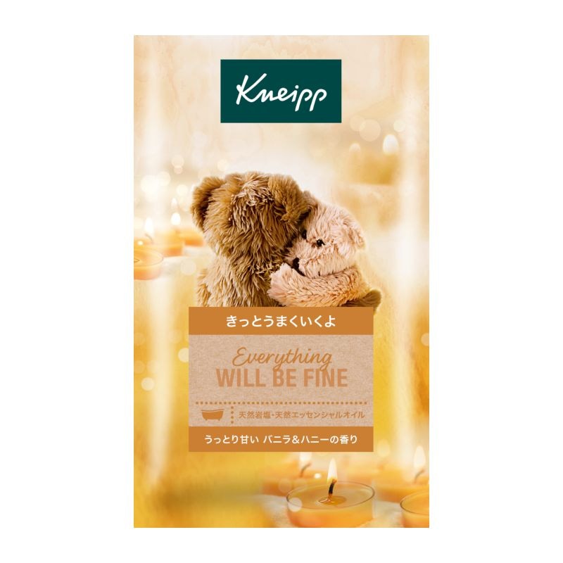 クナイプ　バスソルトバニラ＆ハニー　50g　入数：108個　単価：160円