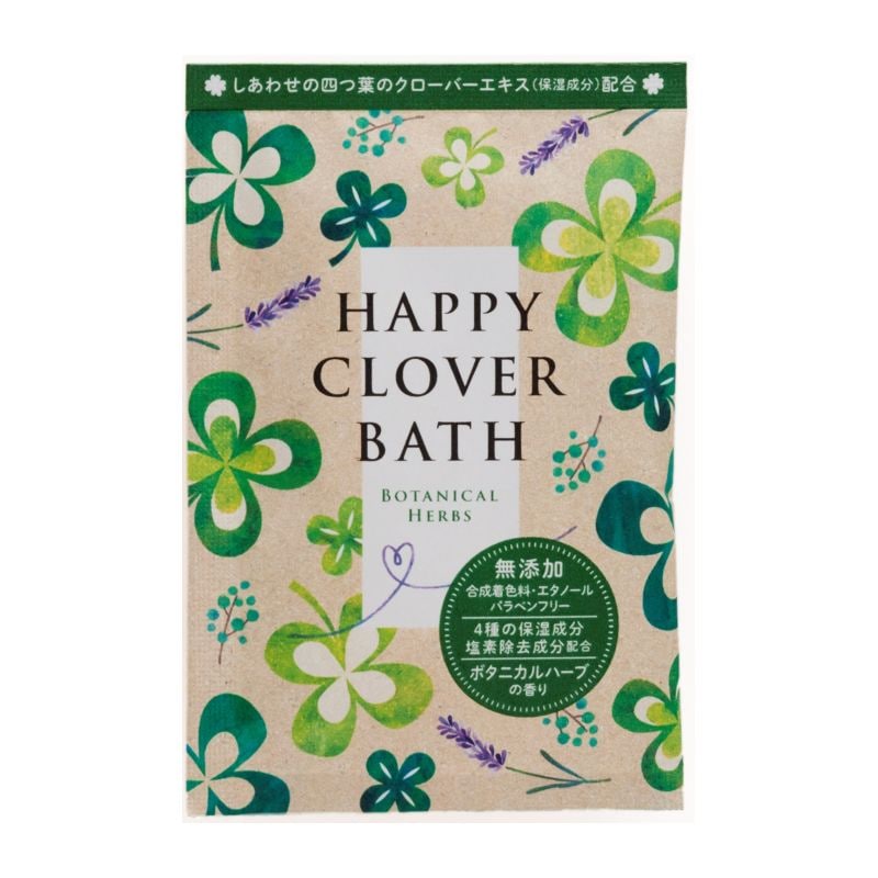入浴剤　ハッピークローバーバス　入数：600個　単価：30円