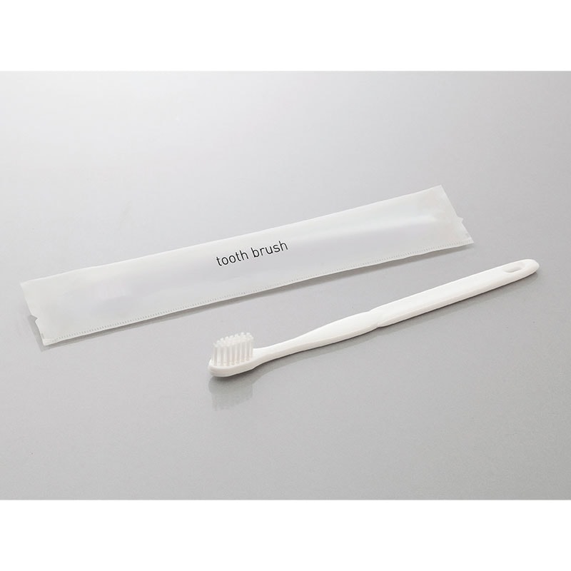 ミスティⅡ　歯ブラシセット　シオンアルファ28穴 3g　入数：2000個　単価：18.5円