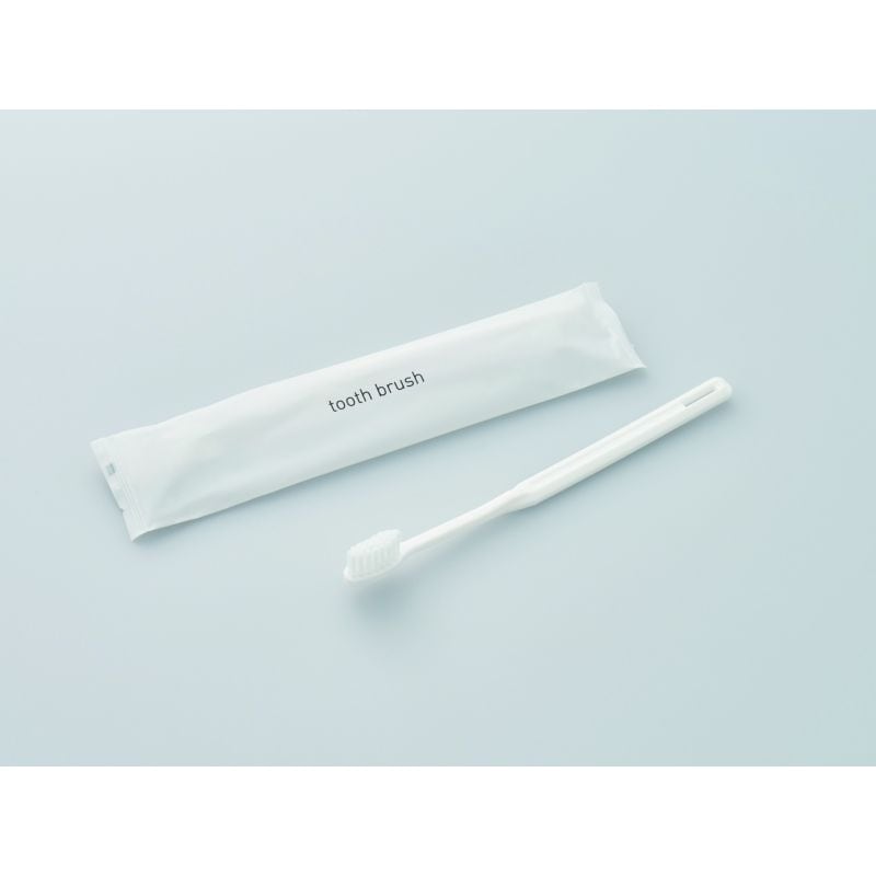 ミスティⅡ　歯ブラシセット　ミイロ24穴　ホワイト　3g　入数：2000個　単価：12円