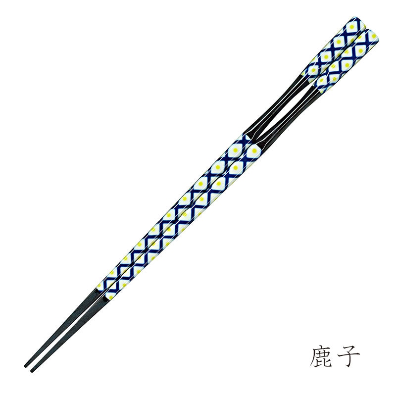 彩箸［紙パッケージ入］　鹿子　22.5cm　入数：5膳　売店販売用