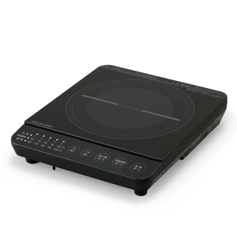 IHコンロ 1000W　ブラック