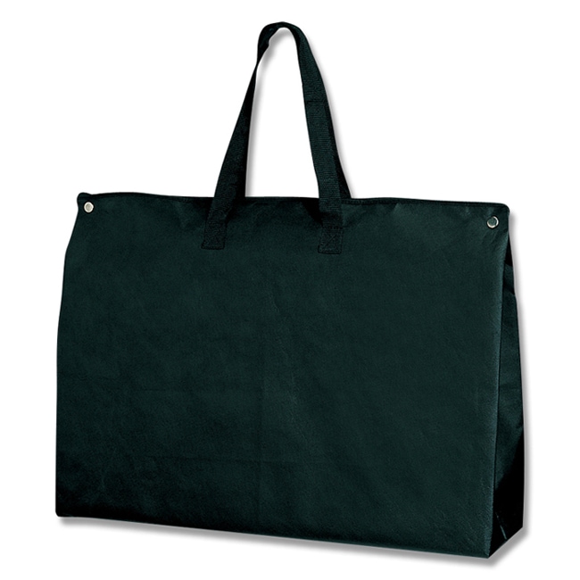 ヘイコー 不織布袋  Fバッグ チャック付LL 黒  5枚入/袋×10袋 (合計50枚入)