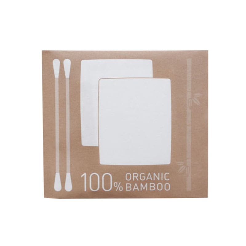 MiYO ORGANIC(ミヨオーガニック)　オーガニック竹綿棒&コットンセット　入数：100セット　単価：70円