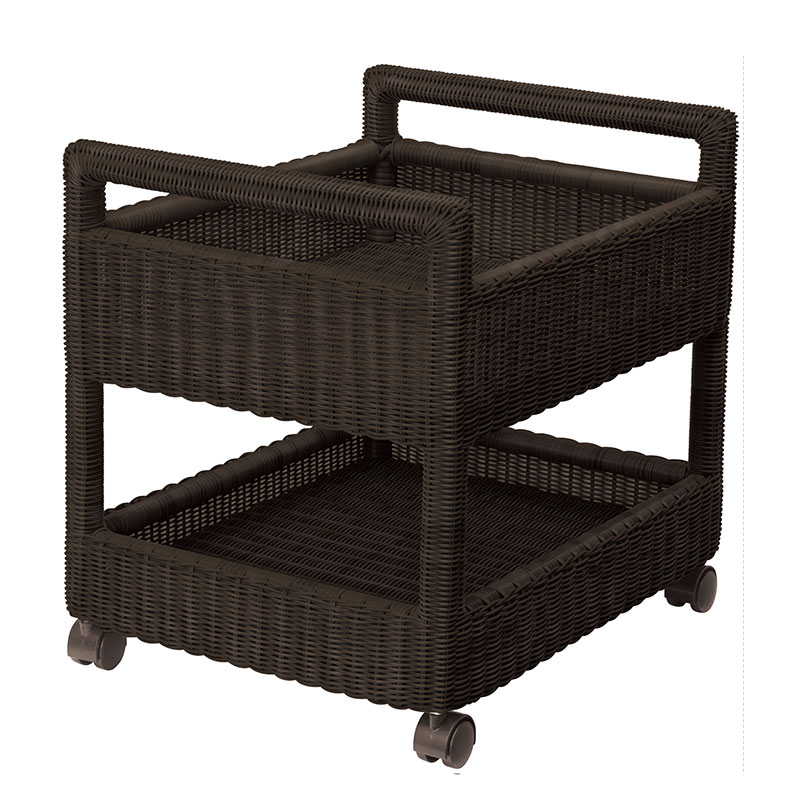 バスワゴン　Bath wagon SR　ダークブラウン　サイズ：W500×D400×H480mm