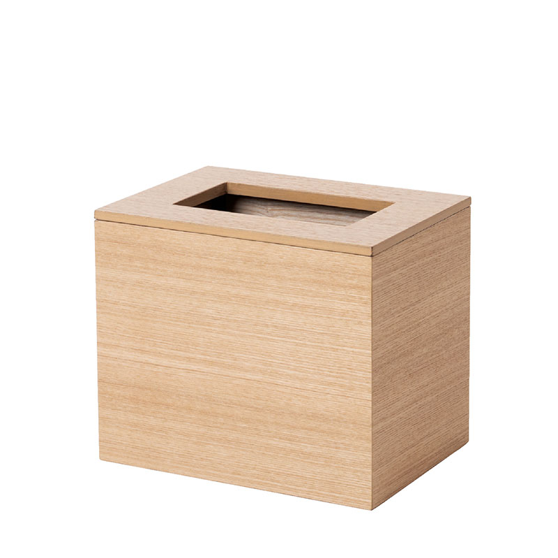 木製ごみ入れ　M　ゴミ箱　ナチュラル　サイズ：W250×D180×H210mm