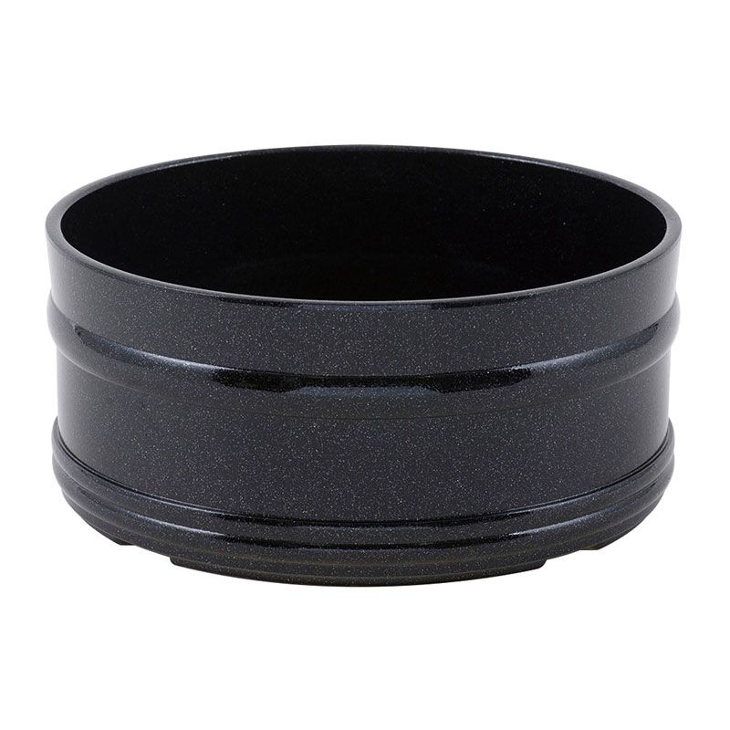 湯桶　黒石目塗　サイズ：φ220 x H100mm　入数：2個　単価：2920円