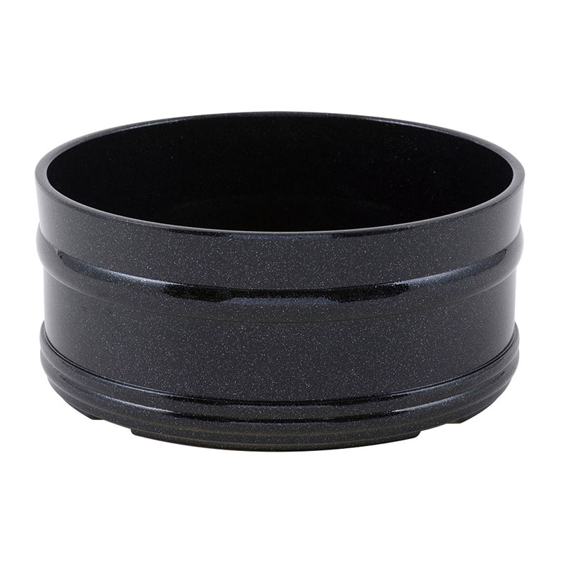 湯桶　黒石目塗　サイズ：φ220 x H100mm　入数：2個　単価：2920円