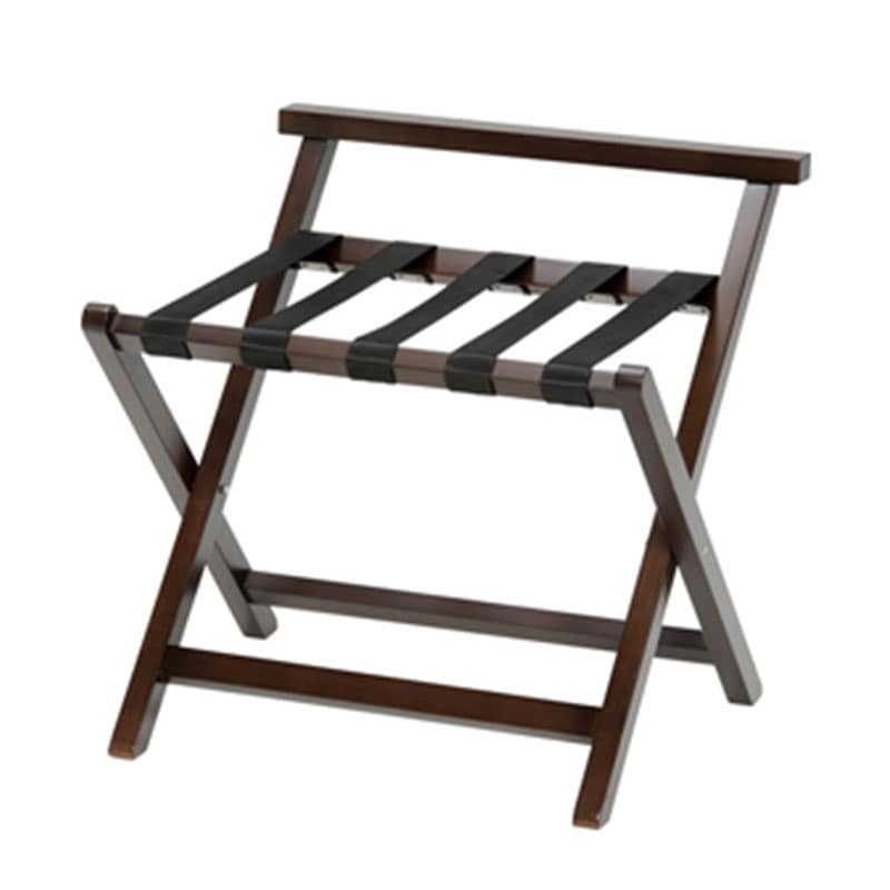 ウッドバゲージラック63　ウォルナット　サイズ：W630×D573×H634mm