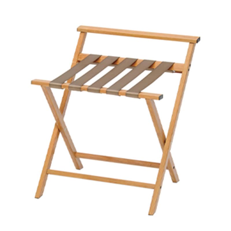 ウッドルックバゲージラック　ナチュラル　サイズ：W515×D515(445)×H470mm