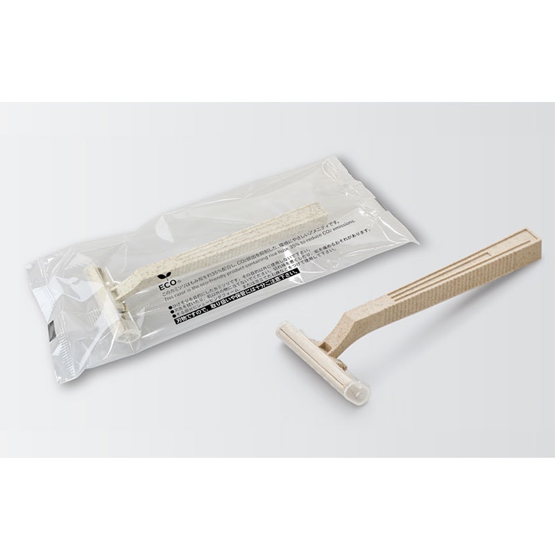 e-クリアシリーズ　カミソリ　ルークH35　籾殻35%　2枚刃 　入数：1800個　単価：15円