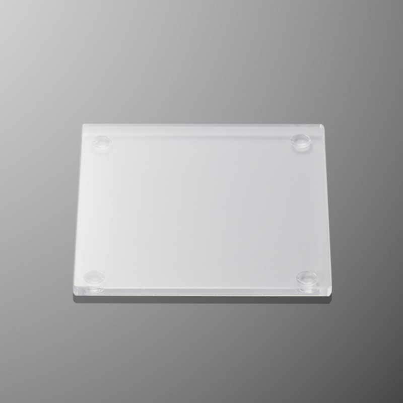 正角コースター　クリア　AC108CL　単価：500円