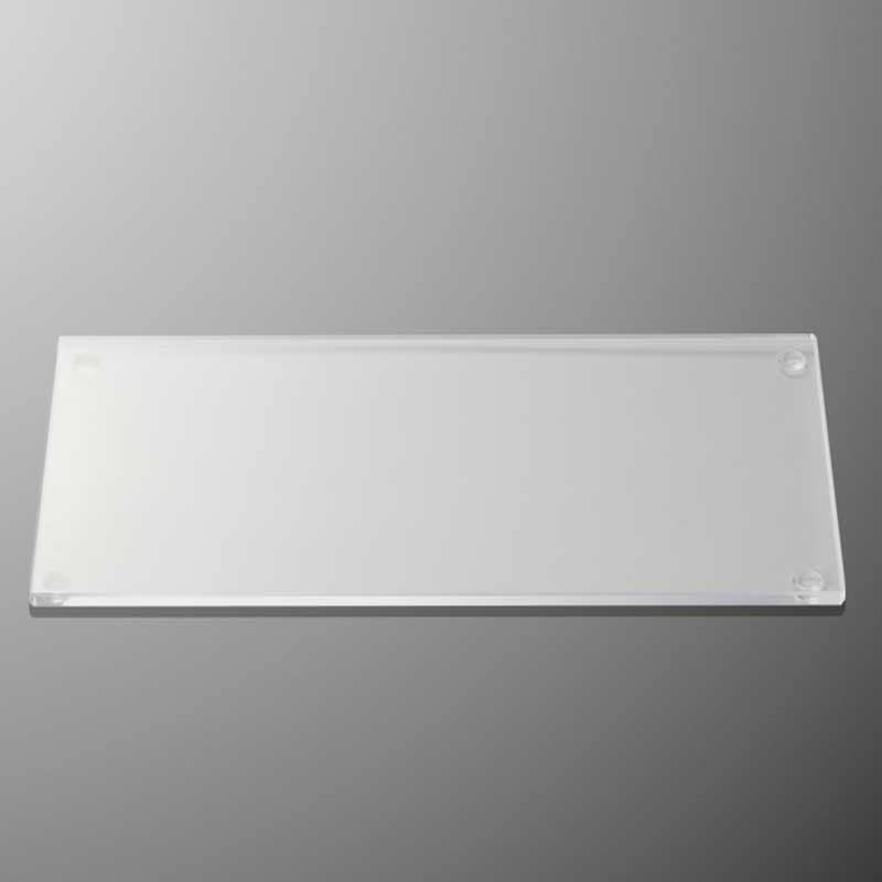 長角コースター　クリア　AC107CL　単価：700円