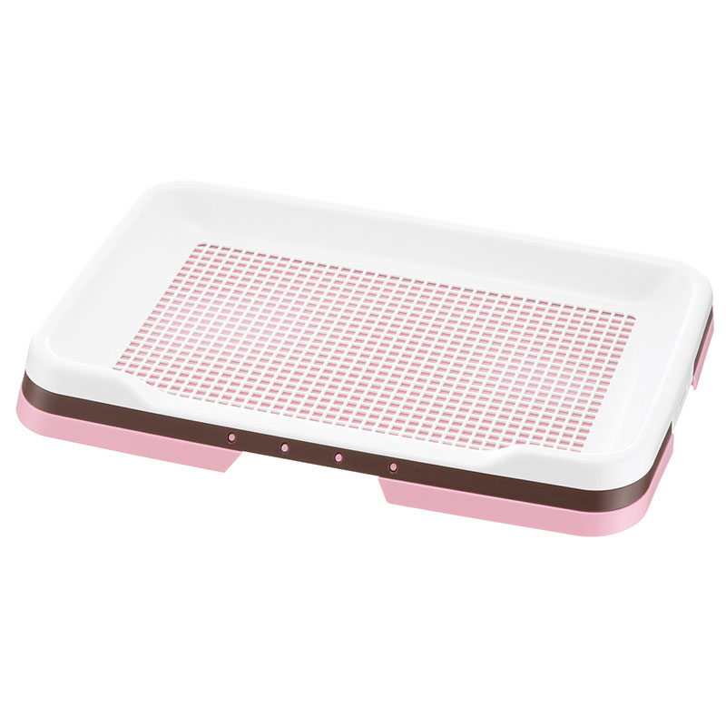 お掃除簡単ステップトレー　レギュラー　ライトピンク　入数：10個　単価：1,800円