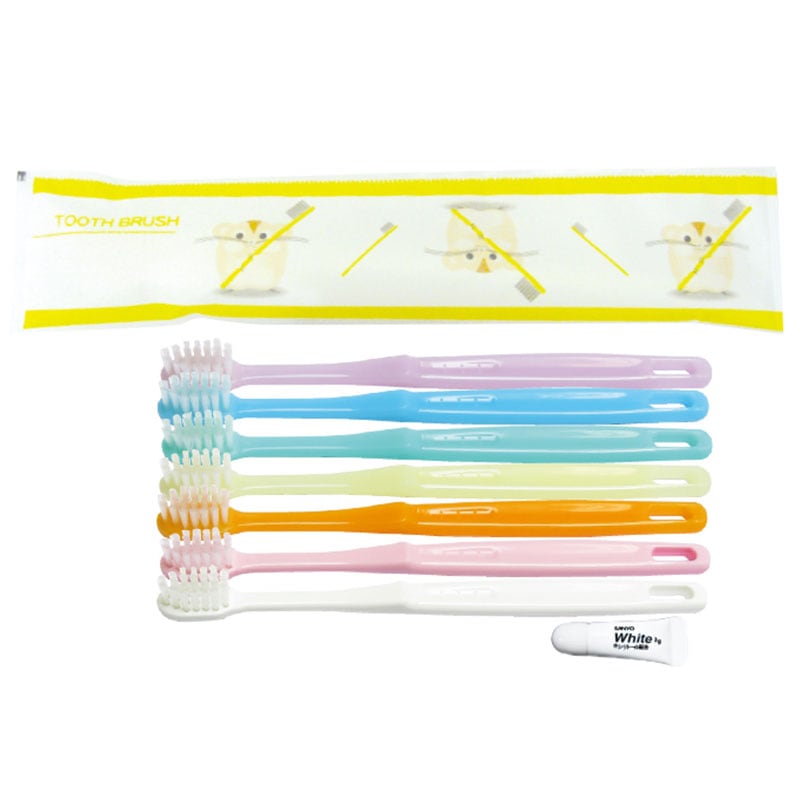 子供用ハブラシセット　24穴　入数：4000本　単価：15円