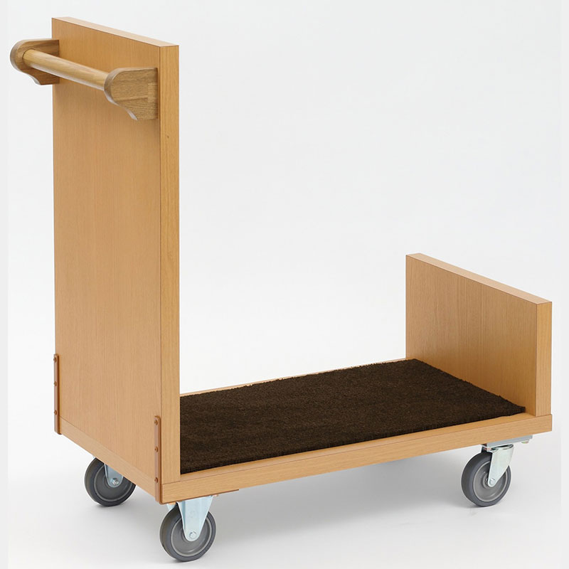 【70周年感謝際】和風木製バゲジカート　JW-59J