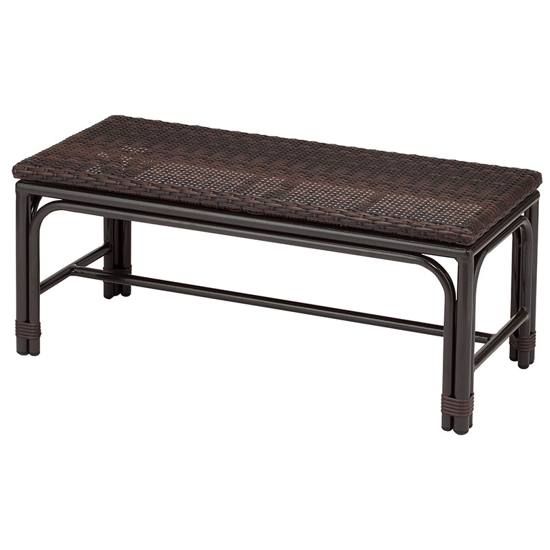 【70周年感謝際】PPサイドチェア(小)　ダークブラウン　サイズ：W810×D360×H410mm